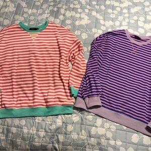 Striped Sweatshirts